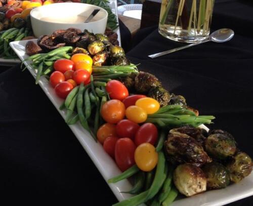 veggie platter - long tray (2) - 25